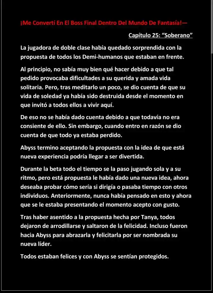 ¡En Este Juego Yo Soy El Jefe Final! (Novela) - Capítulo 25 - Página 2 - LectorTMOo