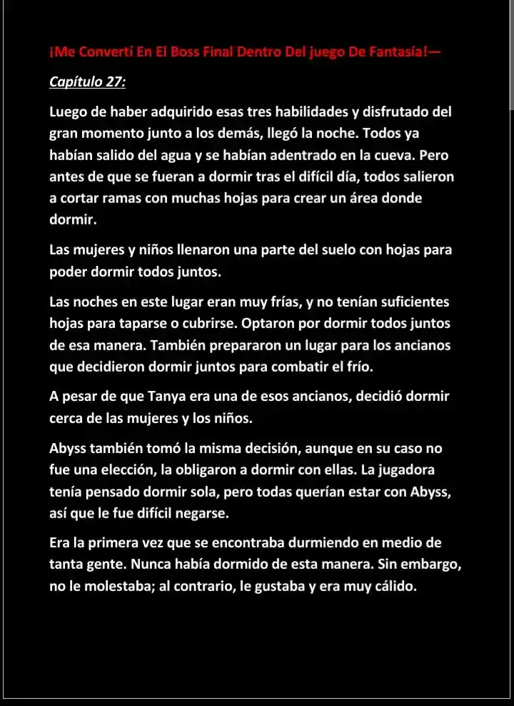 ¡En Este Juego Yo Soy El Jefe Final! (Novela) - Capítulo 27 - Página 2 - LectorTMOo