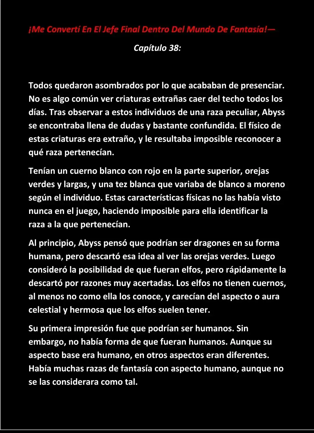 ¡En Este Juego Yo Soy El Jefe Final! (Novela) - Capítulo 38 - Página 2 - LectorTMOo