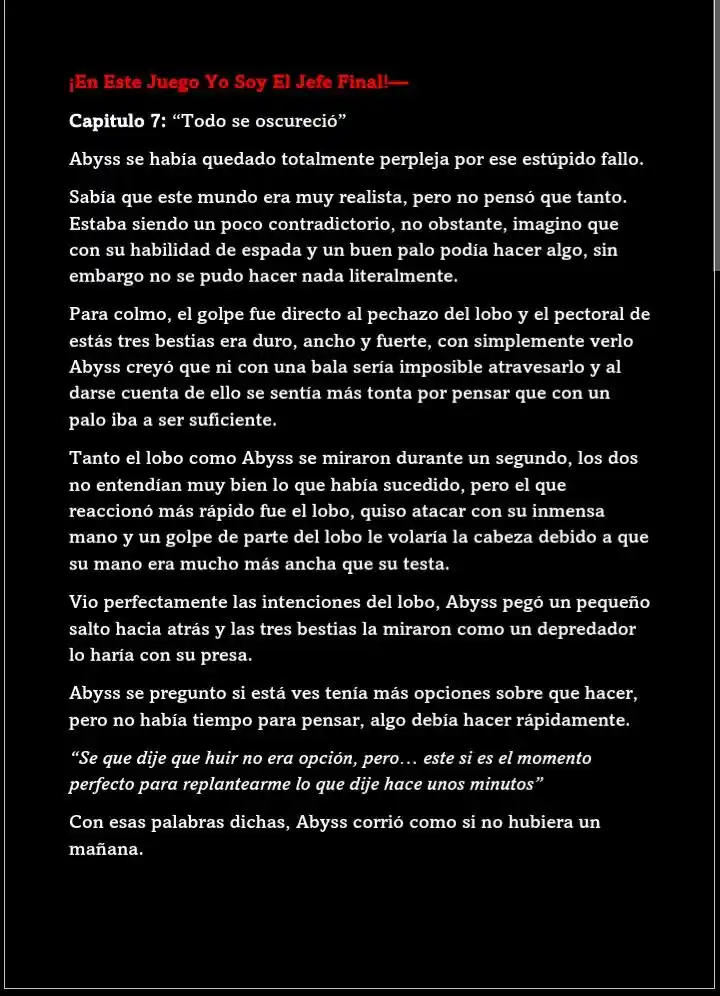 ¡En Este Juego Yo Soy El Jefe Final! (Novela) - Capítulo 7 - Página 2 - LectorTMOo