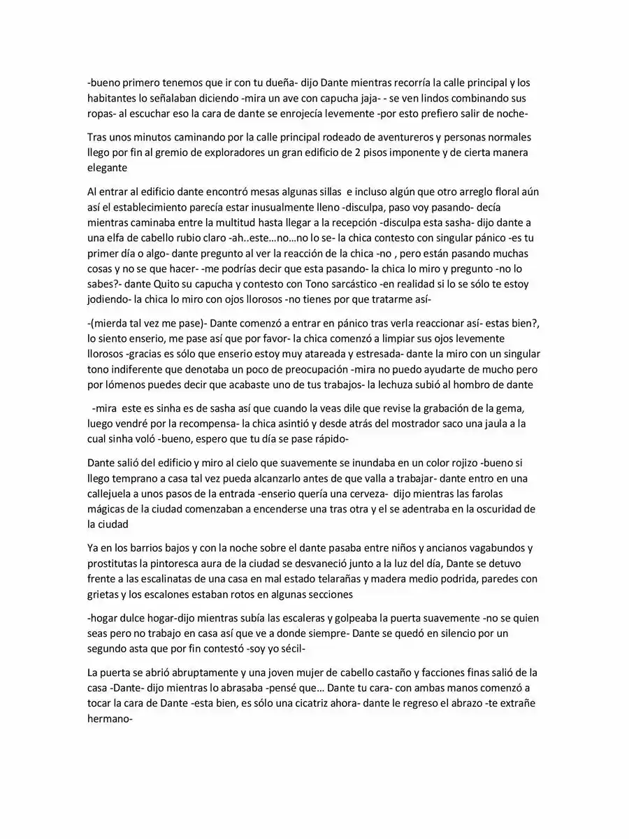 En La Oscuridad De La Mazmorra (Novela) - Capítulo 2 - Página 4 - LectorTMOo