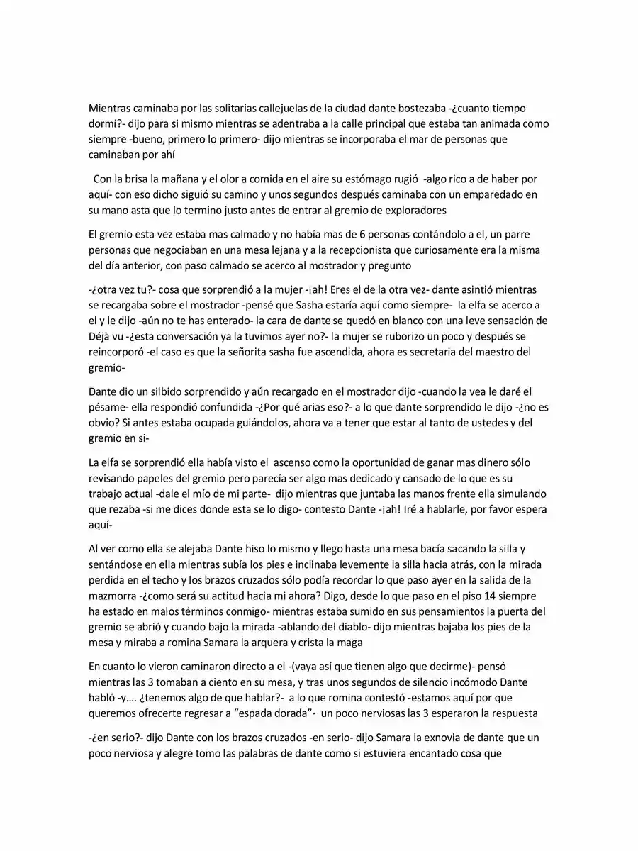 En La Oscuridad De La Mazmorra (Novela) - Capítulo 4 - Página 1 - LectorTMOo