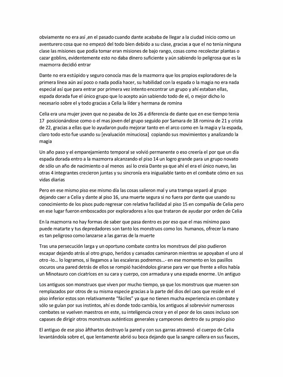 En La Oscuridad De La Mazmorra (Novela) - Capítulo 4 - Página 2 - LectorTMOo