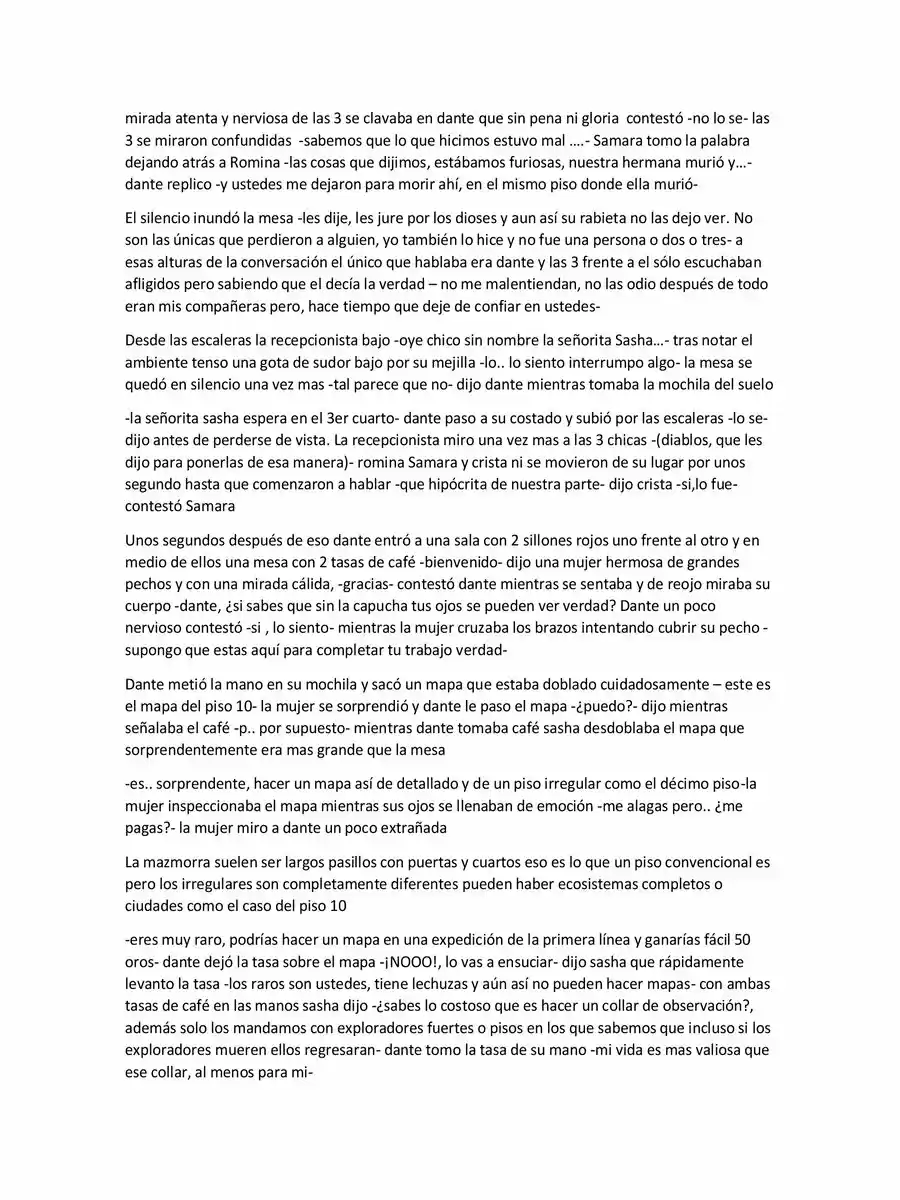En La Oscuridad De La Mazmorra (Novela) - Capítulo 4 - Página 4 - LectorTMOo