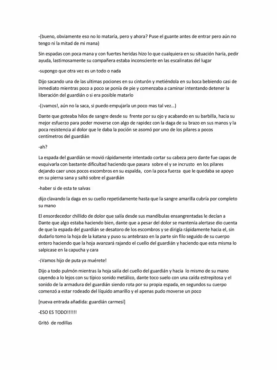 En La Oscuridad De La Mazmorra (Novela) - Capítulo 8 - Página 6 - LectorTMOo