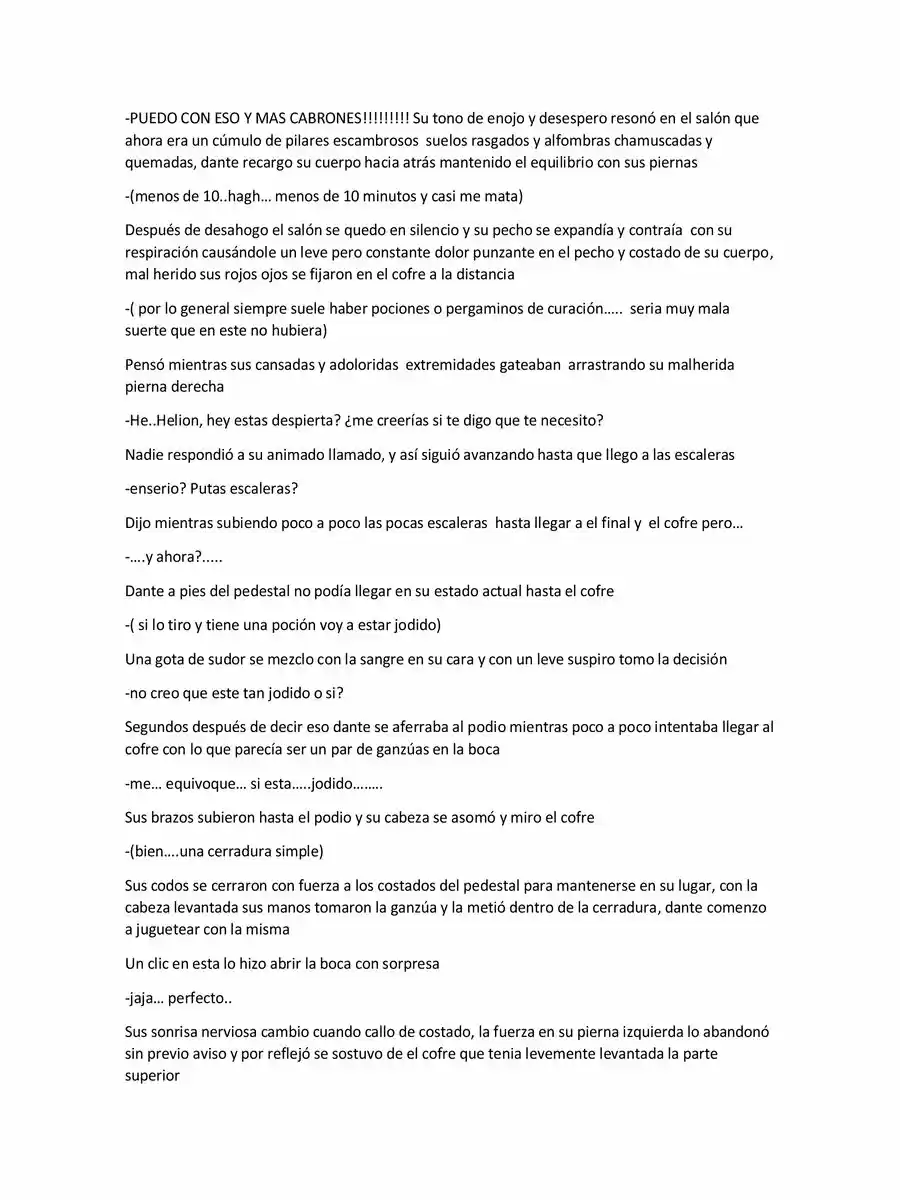En La Oscuridad De La Mazmorra (Novela) - Capítulo 8 - Página 7 - LectorTMOo