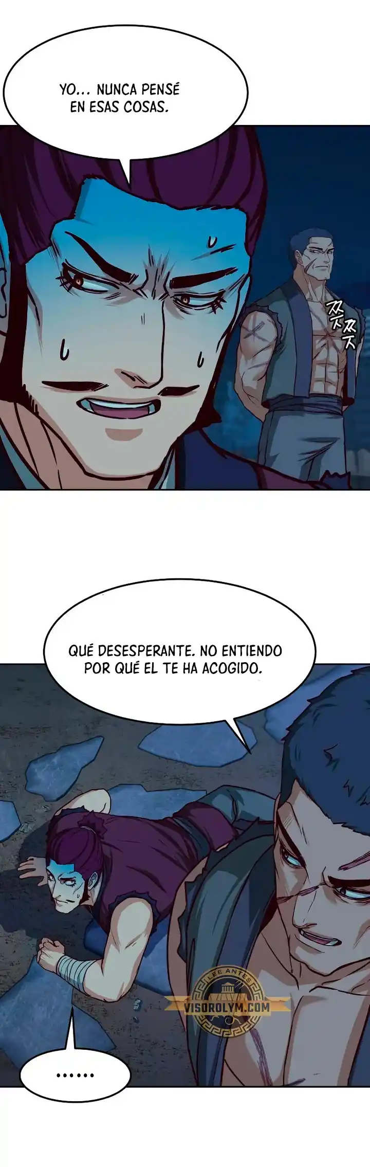 En Las Noches Consumidas Por Las Cuchillas, Yo Camino - Capítulo 104 - Página 35 - LectorTMOo