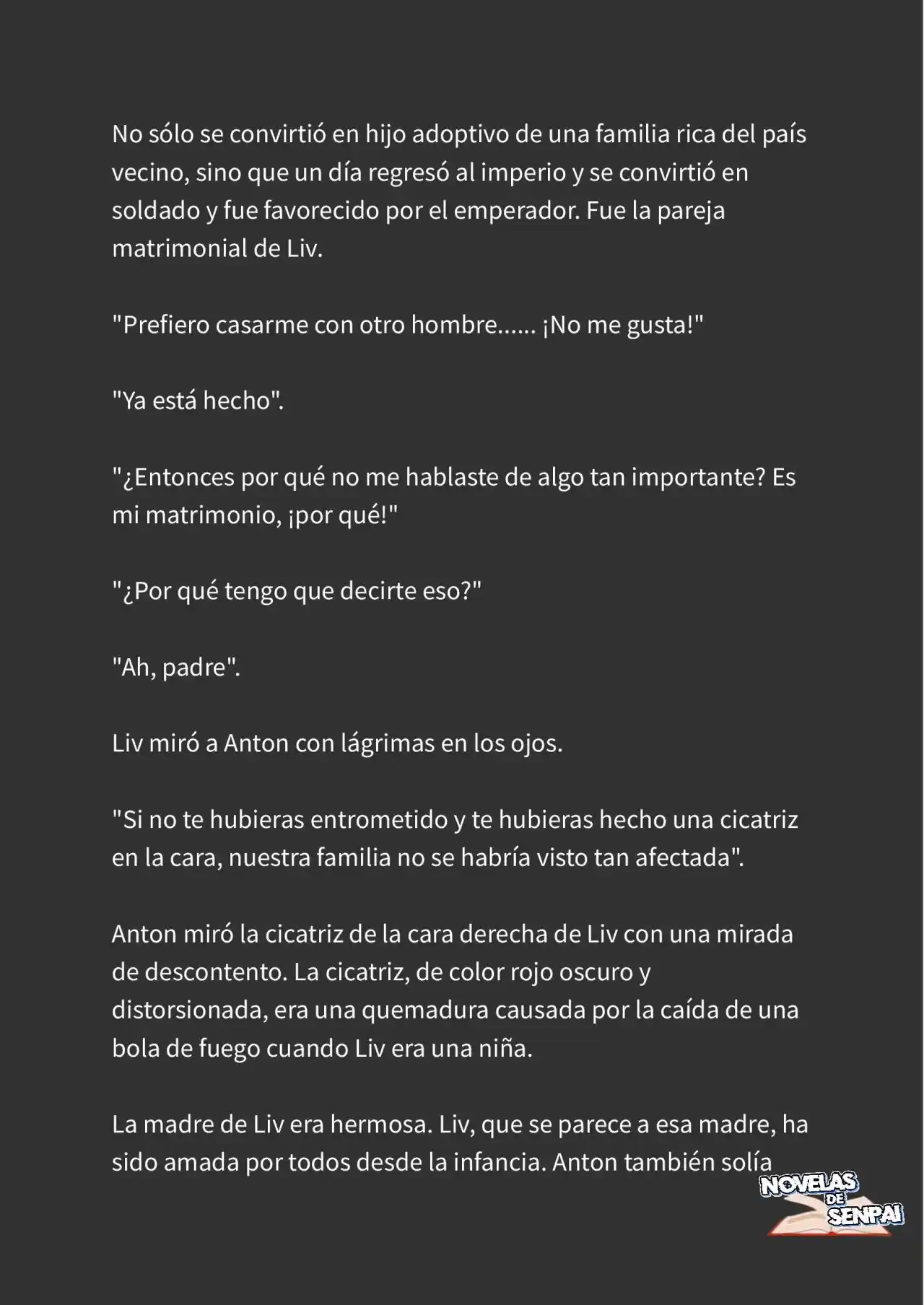 En Las Profundidades De La Pena, Existe El Amor (Novela) - Capítulo 1 - Página 4 - LectorTMOo