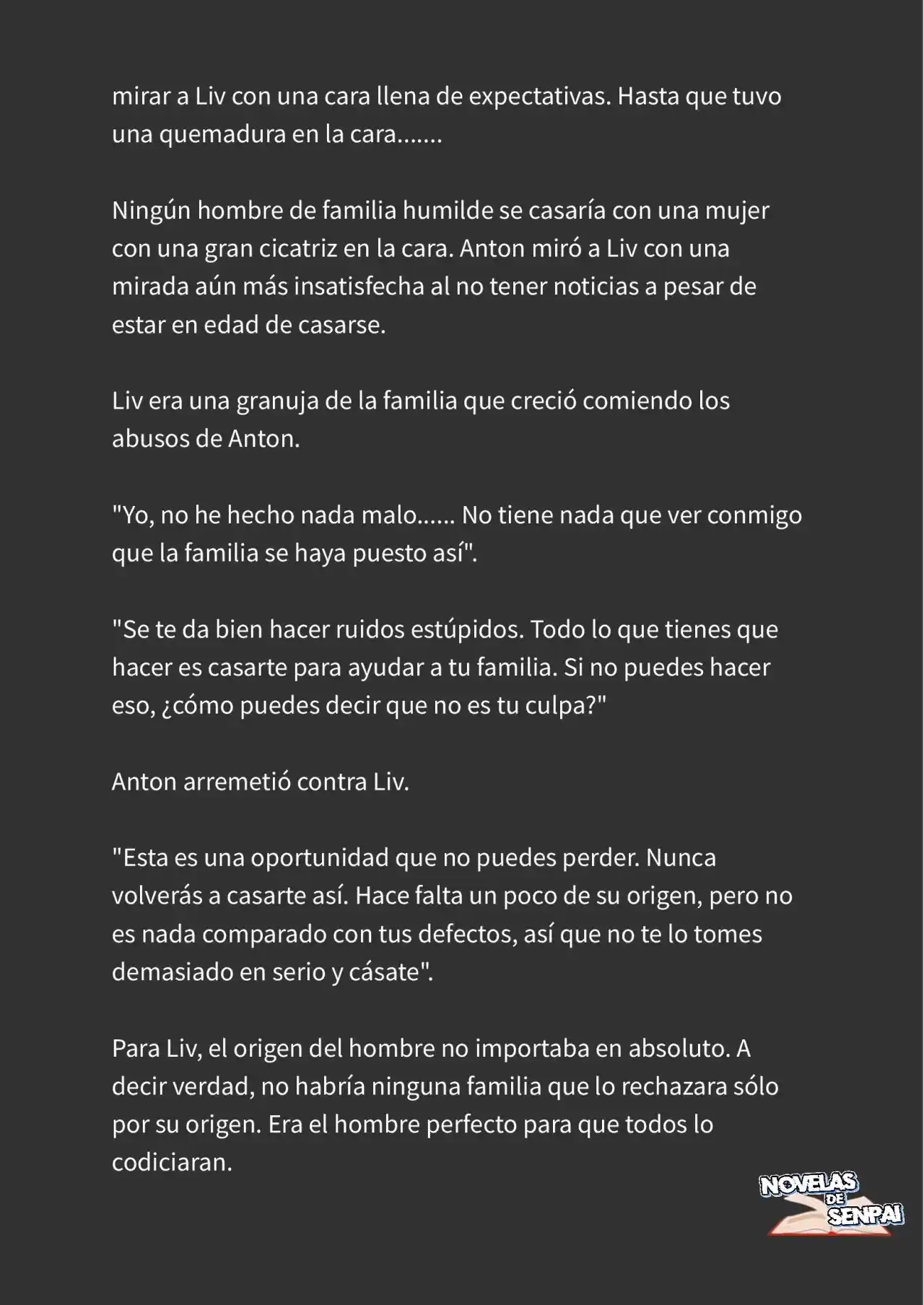 En Las Profundidades De La Pena, Existe El Amor (Novela) - Capítulo 1 - Página 5 - LectorTMOo