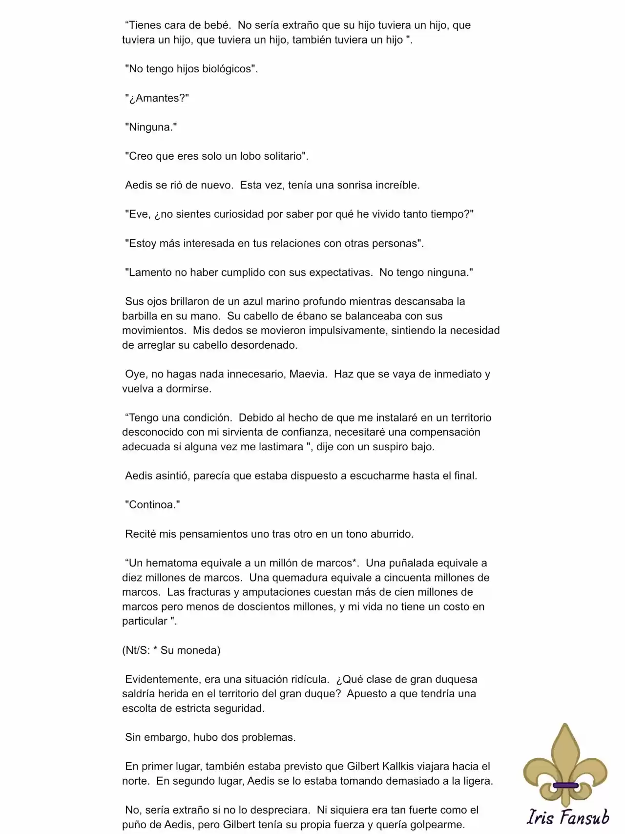 En Lugar Del Hijo, Tomaré Al Padre (Novela) capítulo 10 página 5