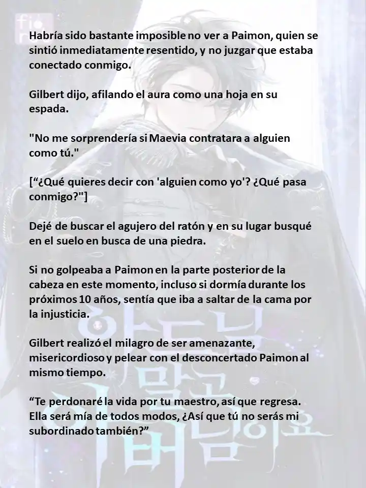 En Lugar Del Hijo, Tomaré Al Padre (Novela) capítulo 100 página 9