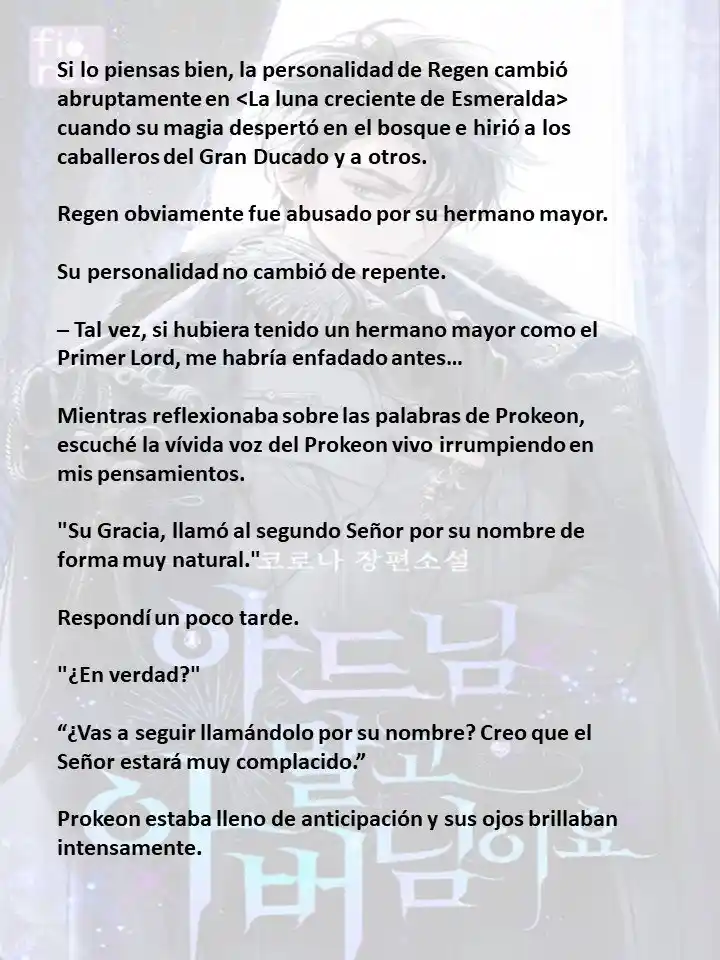 En Lugar Del Hijo, Tomaré Al Padre (Novela) capítulo 104 página 1