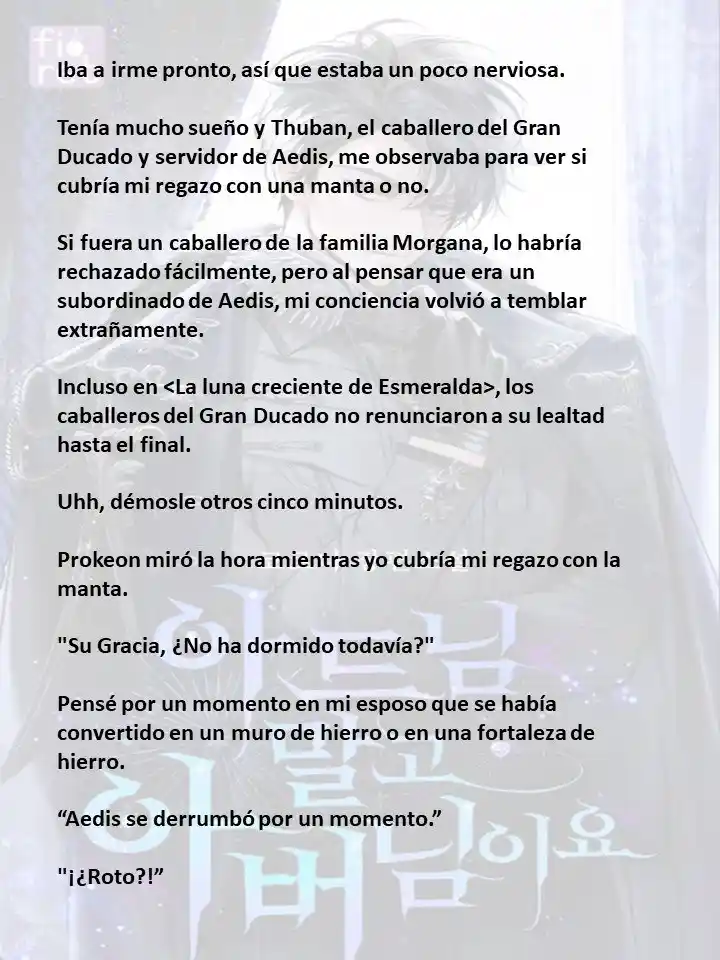 En Lugar Del Hijo, Tomaré Al Padre (Novela) capítulo 104 página 3