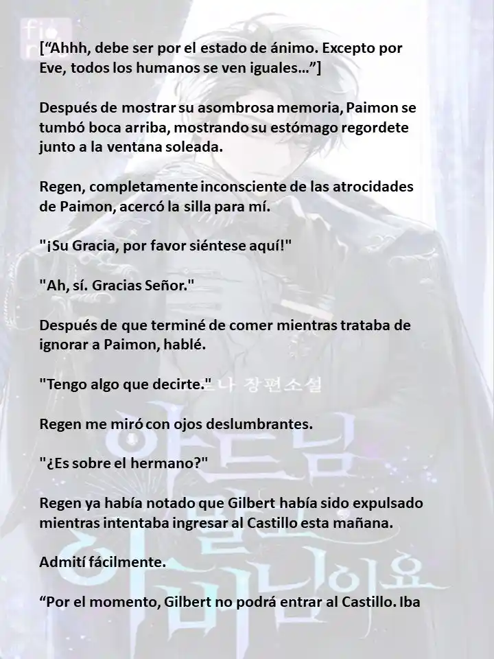 En Lugar Del Hijo, Tomaré Al Padre (Novela) capítulo 104 página 7