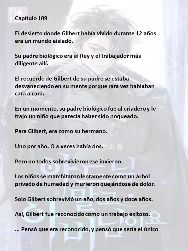 En Lugar Del Hijo, Tomaré Al Padre (Novela) capítulo 109 página 1