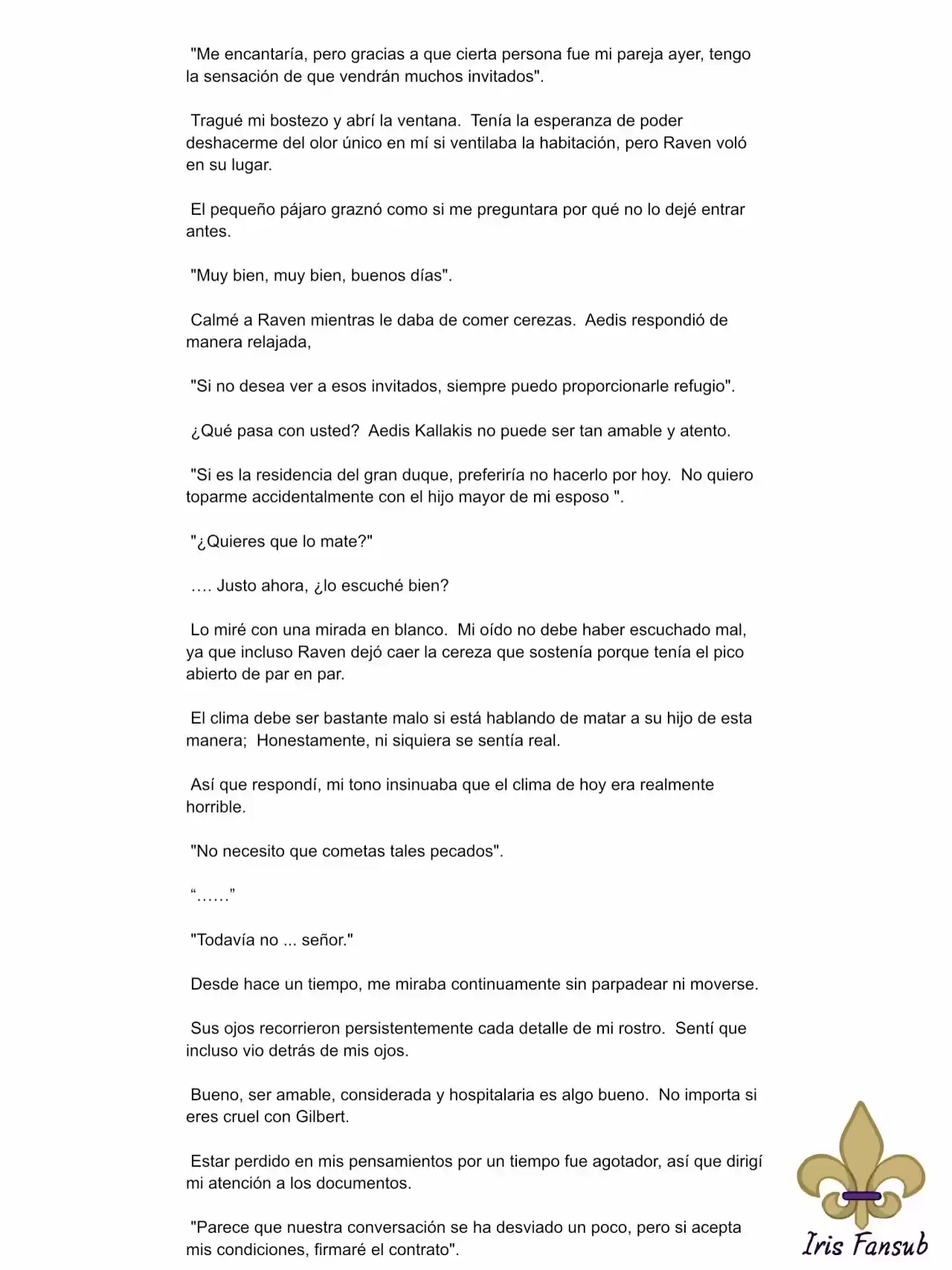 En Lugar Del Hijo, Tomaré Al Padre (Novela) capítulo 11 página 3
