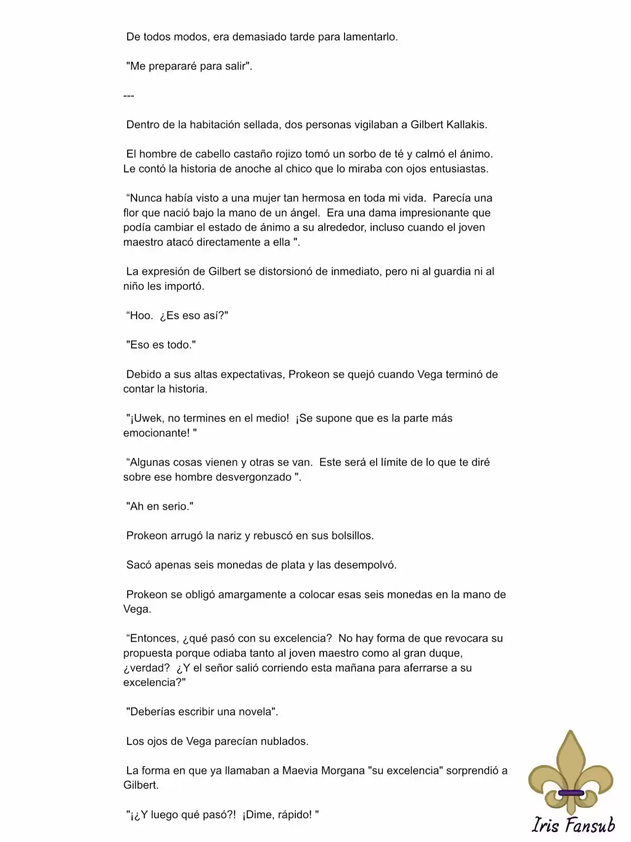 En Lugar Del Hijo, Tomaré Al Padre (Novela) capítulo 11 página 7