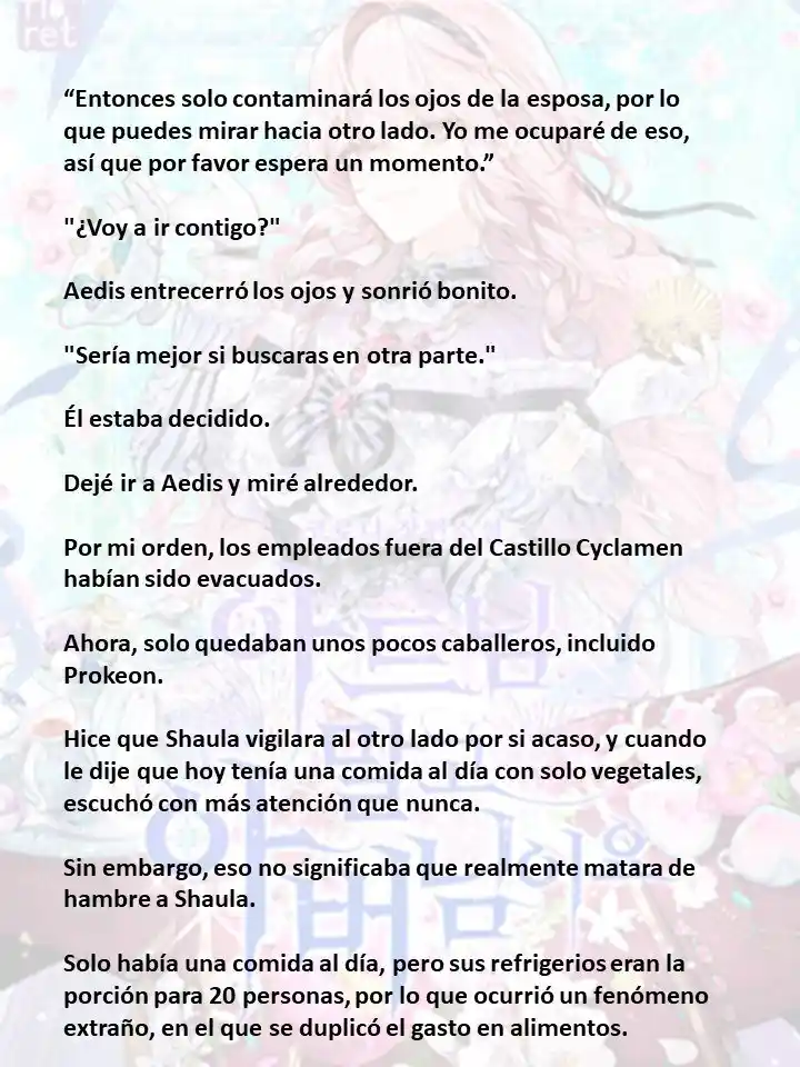 En Lugar Del Hijo, Tomaré Al Padre (Novela) capítulo 110 página 3