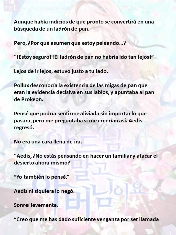 En Lugar Del Hijo, Tomaré Al Padre (Novela) capítulo 110 página 7