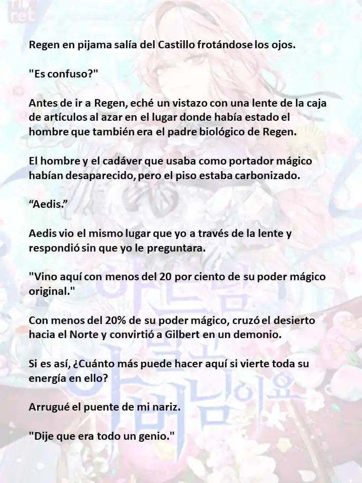 En Lugar Del Hijo, Tomaré Al Padre (Novela) capítulo 111 página 3