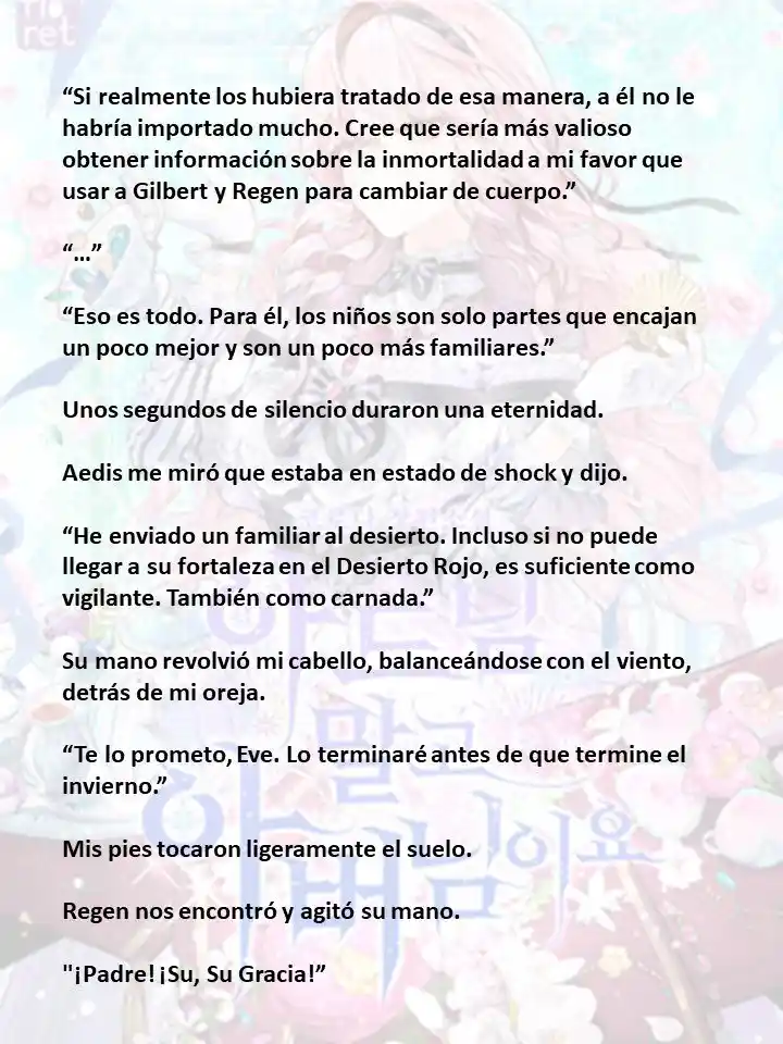 En Lugar Del Hijo, Tomaré Al Padre (Novela) capítulo 111 página 6
