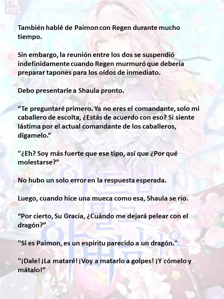 En Lugar Del Hijo, Tomaré Al Padre (Novela) capítulo 112 página 8