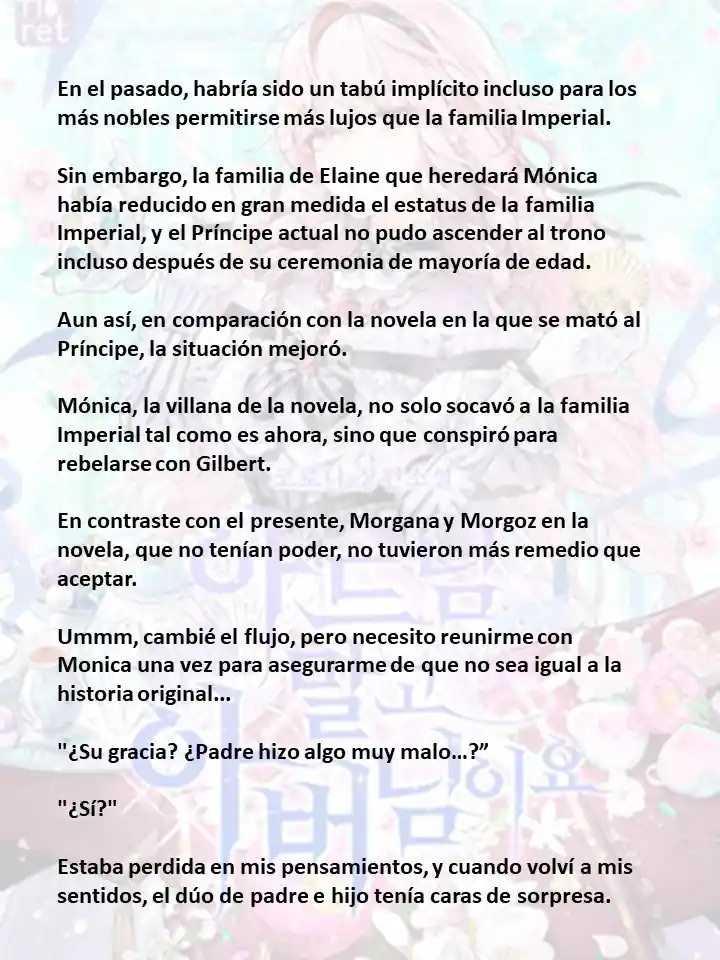 En Lugar Del Hijo, Tomaré Al Padre (Novela) capítulo 114 página 8