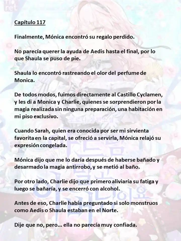 En Lugar Del Hijo, Tomaré Al Padre (Novela) capítulo 117 página 1
