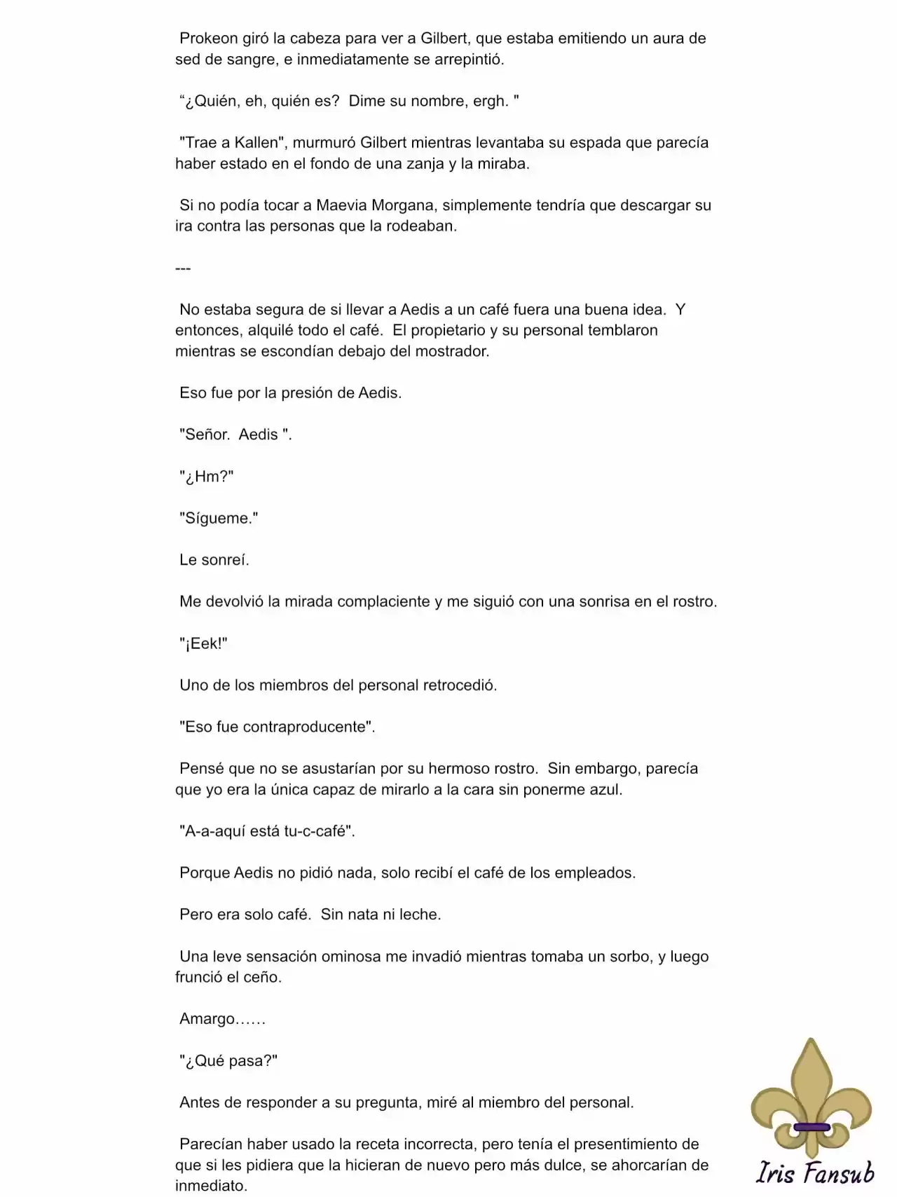 En Lugar Del Hijo, Tomaré Al Padre (Novela) capítulo 12 página 5
