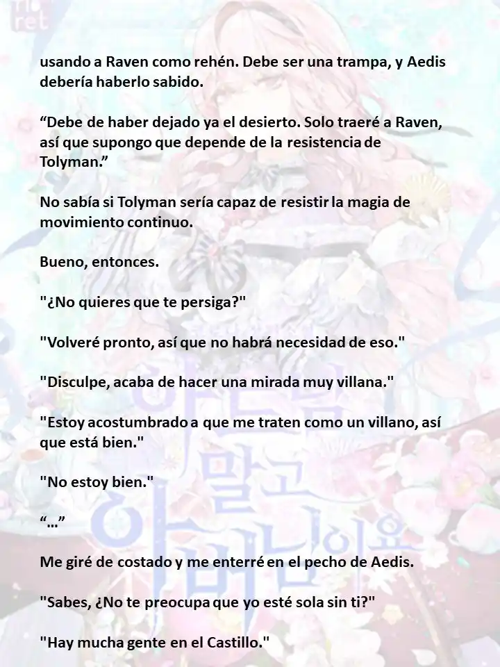En Lugar Del Hijo, Tomaré Al Padre (Novela) capítulo 121 página 8
