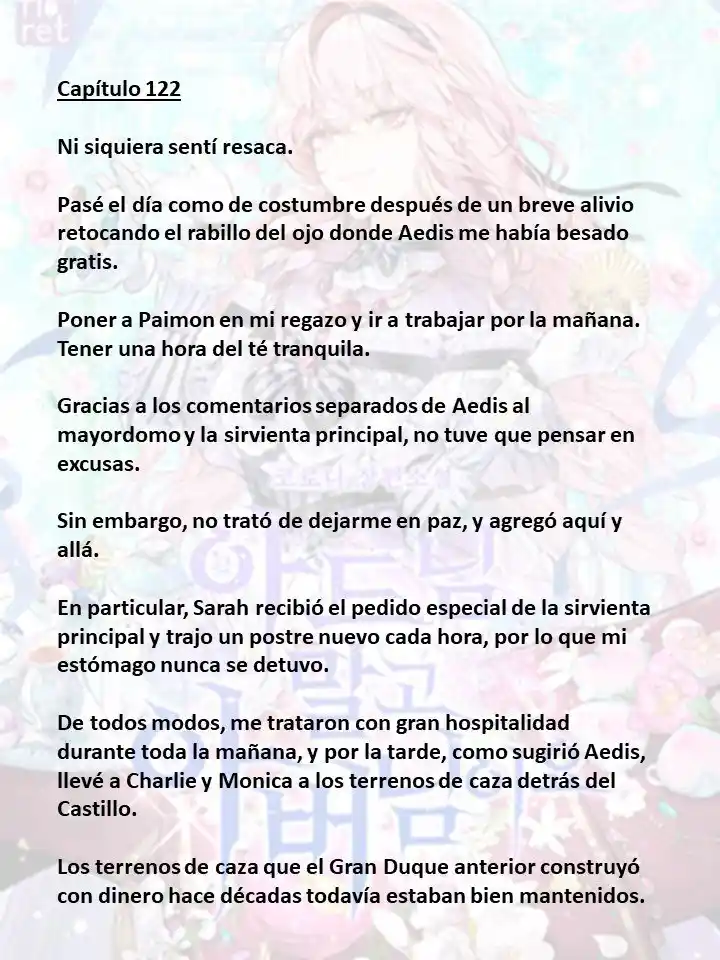 En Lugar Del Hijo, Tomaré Al Padre (Novela) capítulo 122 página 1