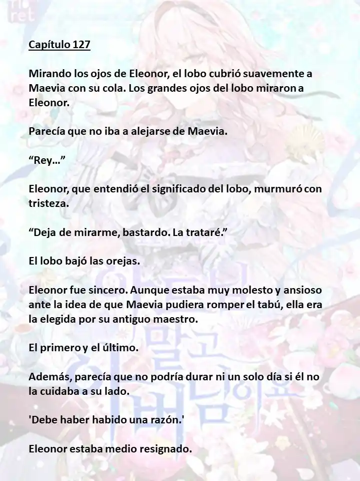 En Lugar Del Hijo, Tomaré Al Padre (Novela) capítulo 127 página 1