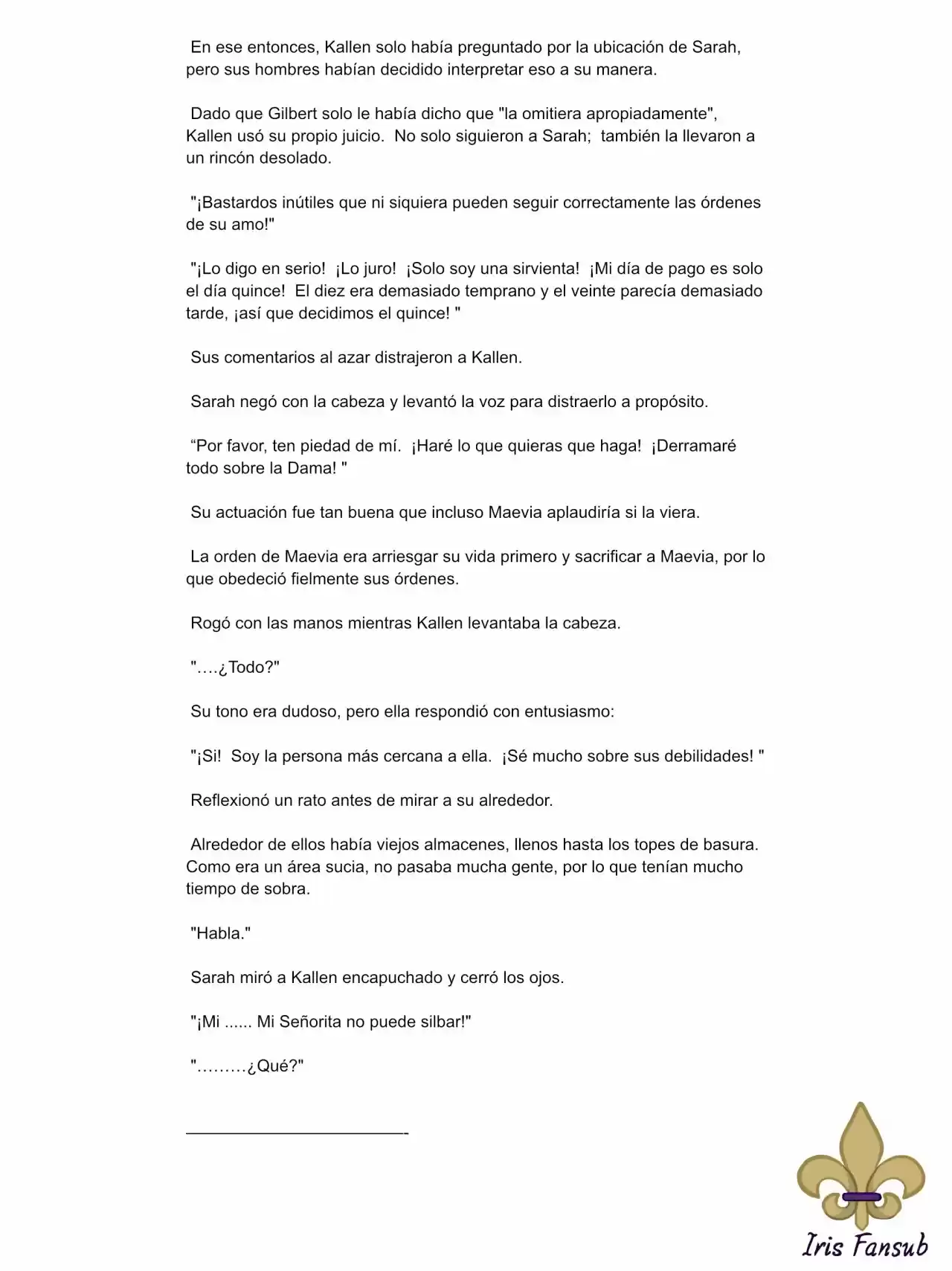 En Lugar Del Hijo, Tomaré Al Padre (Novela) capítulo 13 página 7