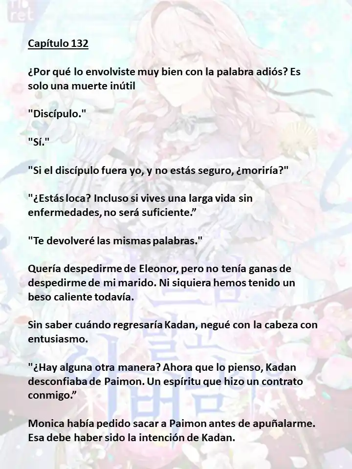 En Lugar Del Hijo, Tomaré Al Padre (Novela) capítulo 132 página 1