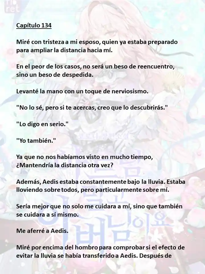 En Lugar Del Hijo, Tomaré Al Padre (Novela) capítulo 134 página 1