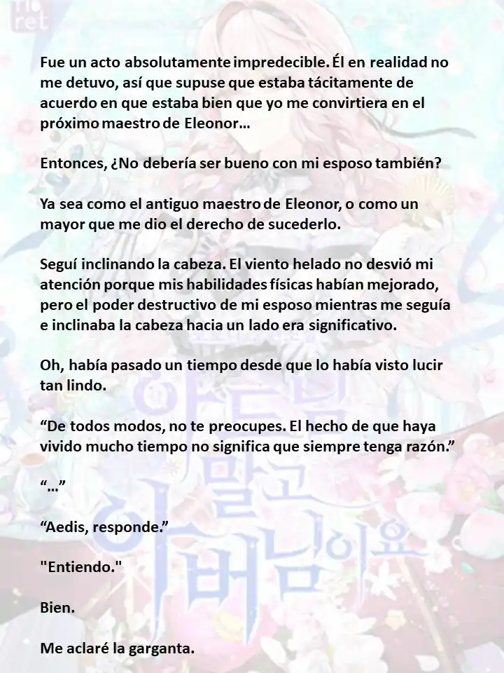 En Lugar Del Hijo, Tomaré Al Padre (Novela) capítulo 134 página 3