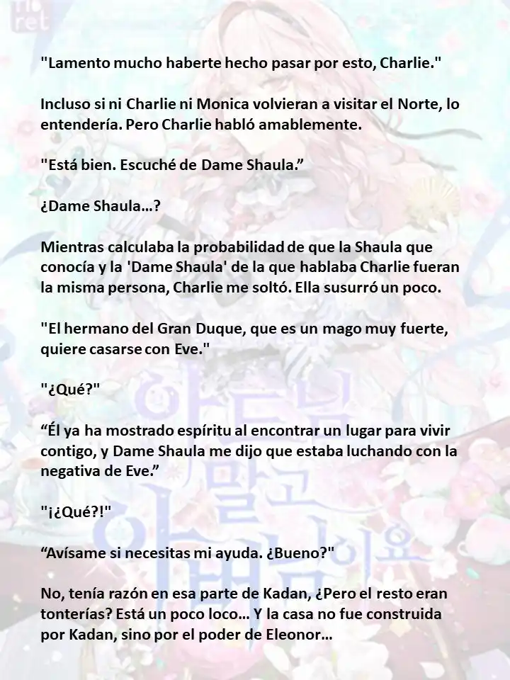 En Lugar Del Hijo, Tomaré Al Padre (Novela) capítulo 135 página 4