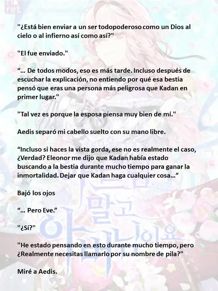 En Lugar Del Hijo, Tomaré Al Padre (Novela) capítulo 137 página 5
