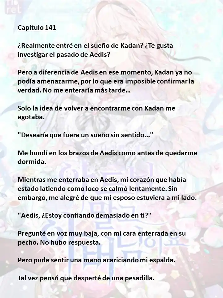 En Lugar Del Hijo, Tomaré Al Padre (Novela) capítulo 141 página 1