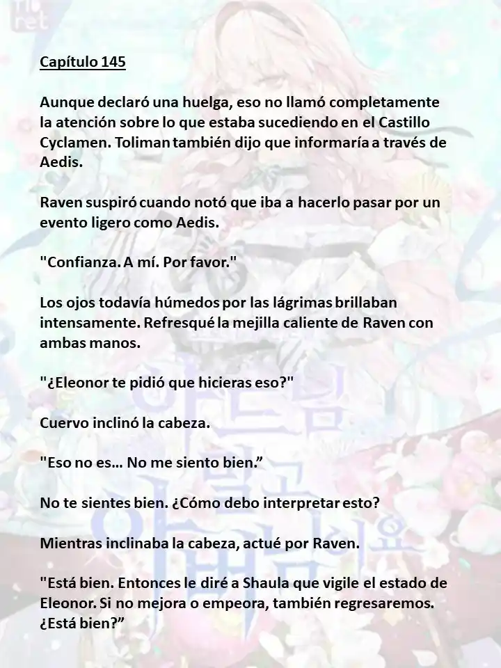 En Lugar Del Hijo, Tomaré Al Padre (Novela) capítulo 145 página 1