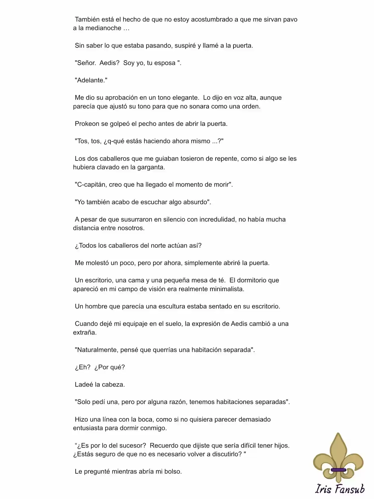 En Lugar Del Hijo, Tomaré Al Padre (Novela) capítulo 15 página 4
