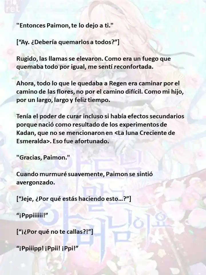 En Lugar Del Hijo, Tomaré Al Padre (Novela) capítulo 156 página 13