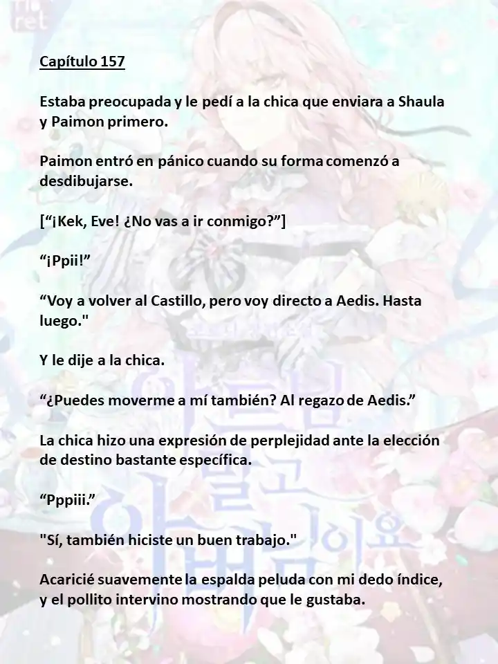 En Lugar Del Hijo, Tomaré Al Padre (Novela) capítulo 157 página 1