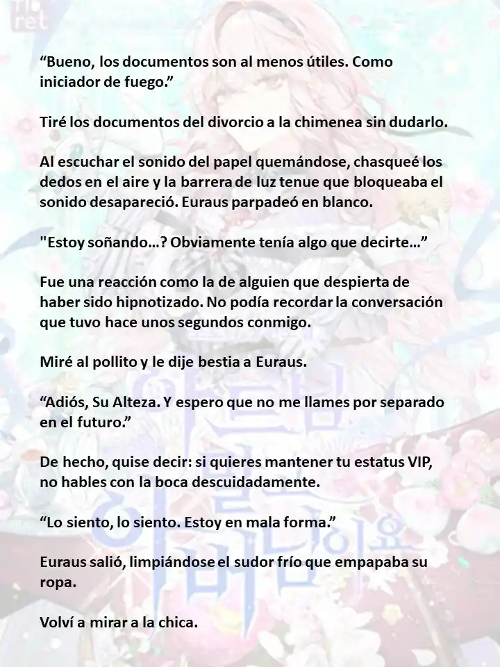 En Lugar Del Hijo, Tomaré Al Padre (Novela) capítulo 158 página 8