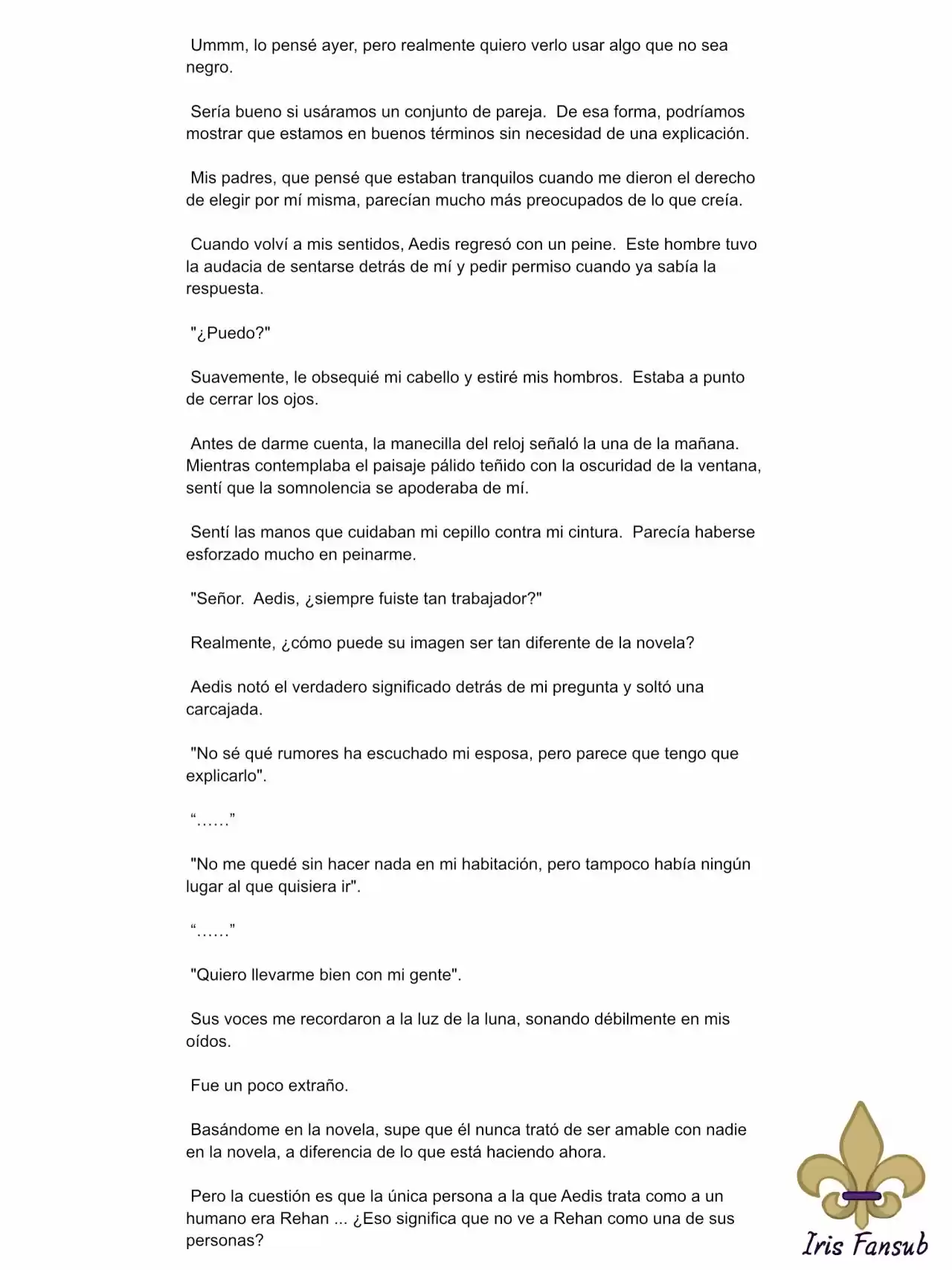 En Lugar Del Hijo, Tomaré Al Padre (Novela) capítulo 16 página 7