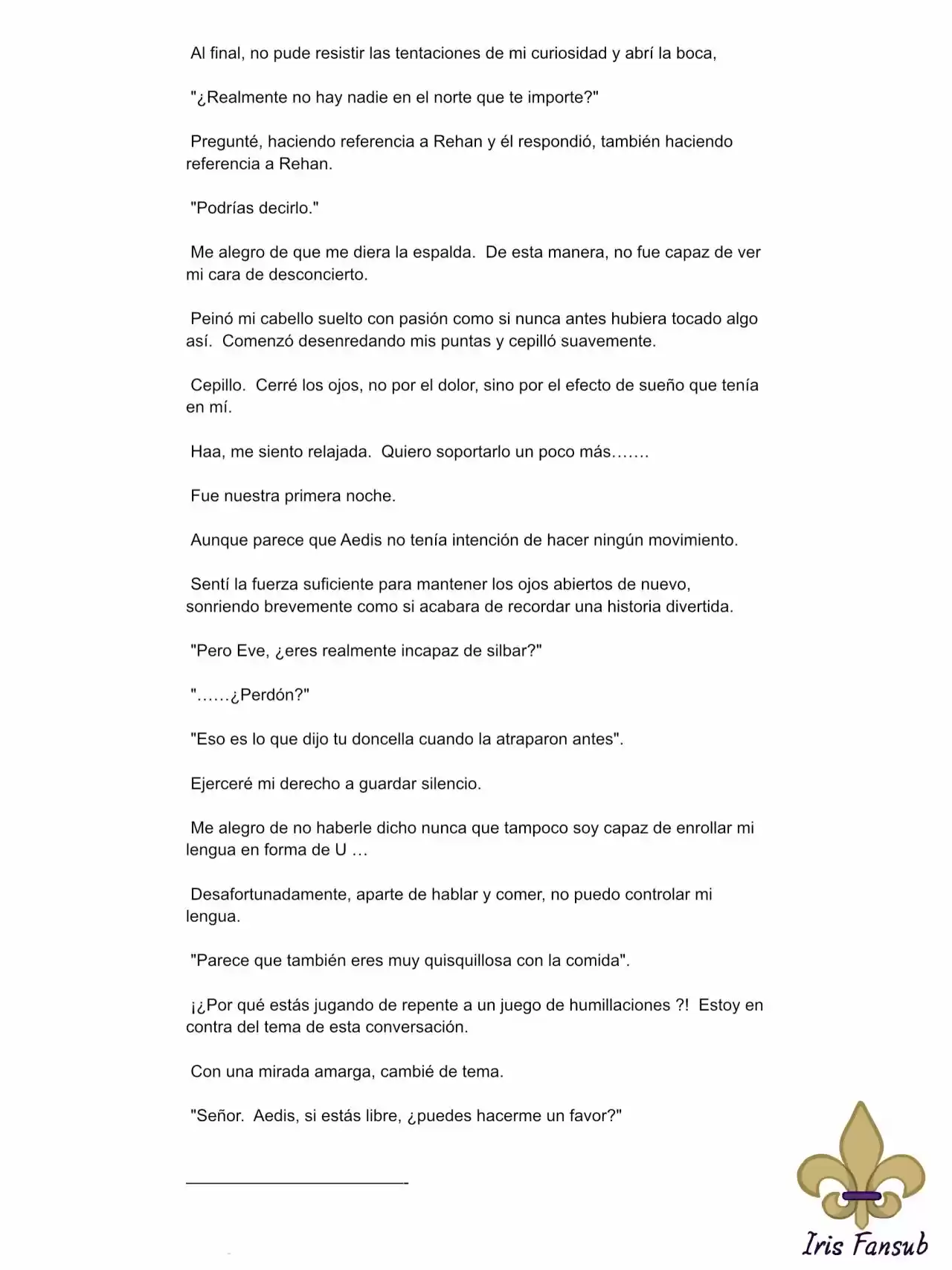 En Lugar Del Hijo, Tomaré Al Padre (Novela) capítulo 16 página 8