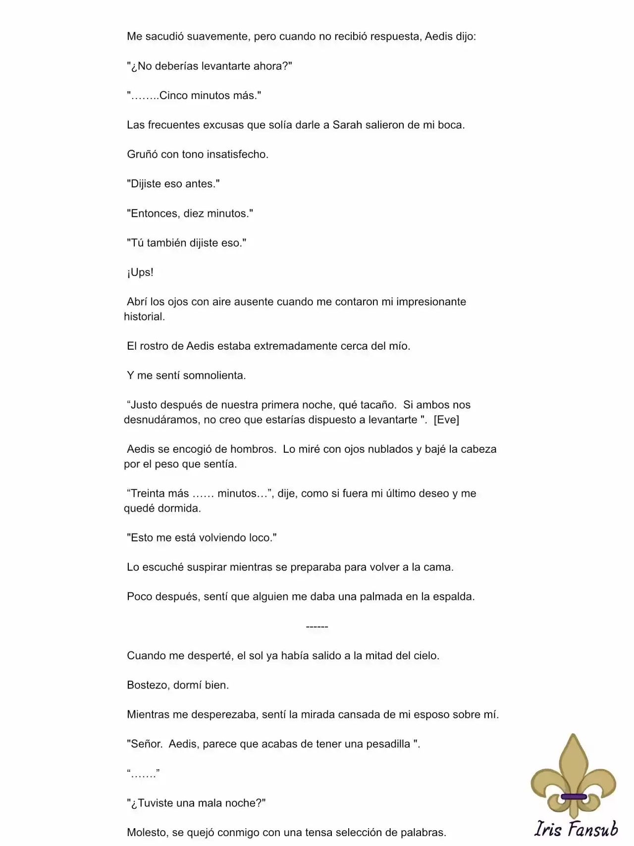 En Lugar Del Hijo, Tomaré Al Padre (Novela) capítulo 17 página 6