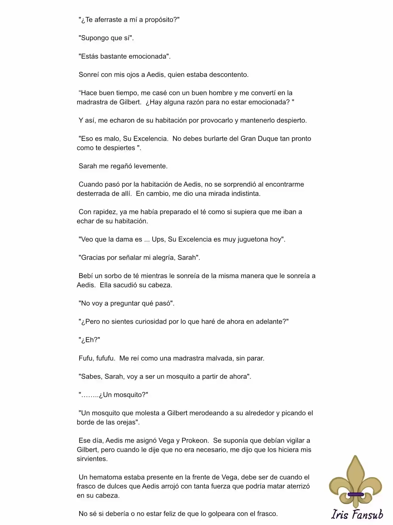 En Lugar Del Hijo, Tomaré Al Padre (Novela) capítulo 17 página 7