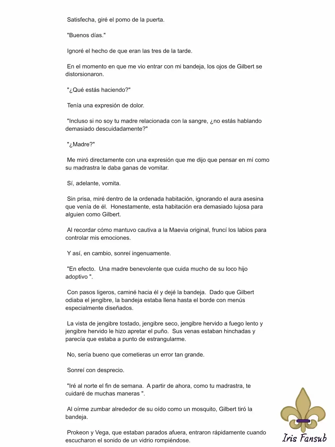 En Lugar Del Hijo, Tomaré Al Padre (Novela) capítulo 17 página 10