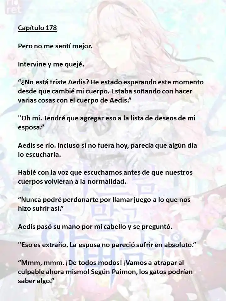 En Lugar Del Hijo, Tomaré Al Padre (Novela) capítulo 178 página 1